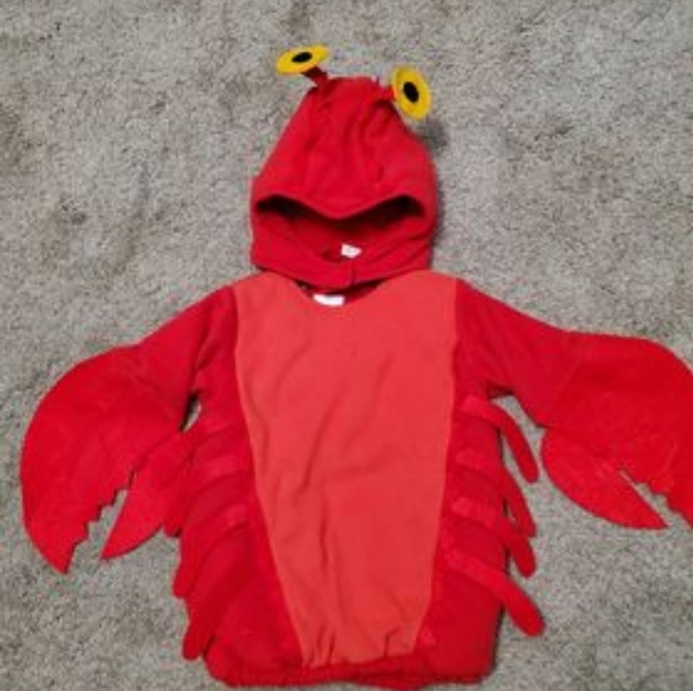 Pottery barn Kids Lobster Costume 2T-3T.